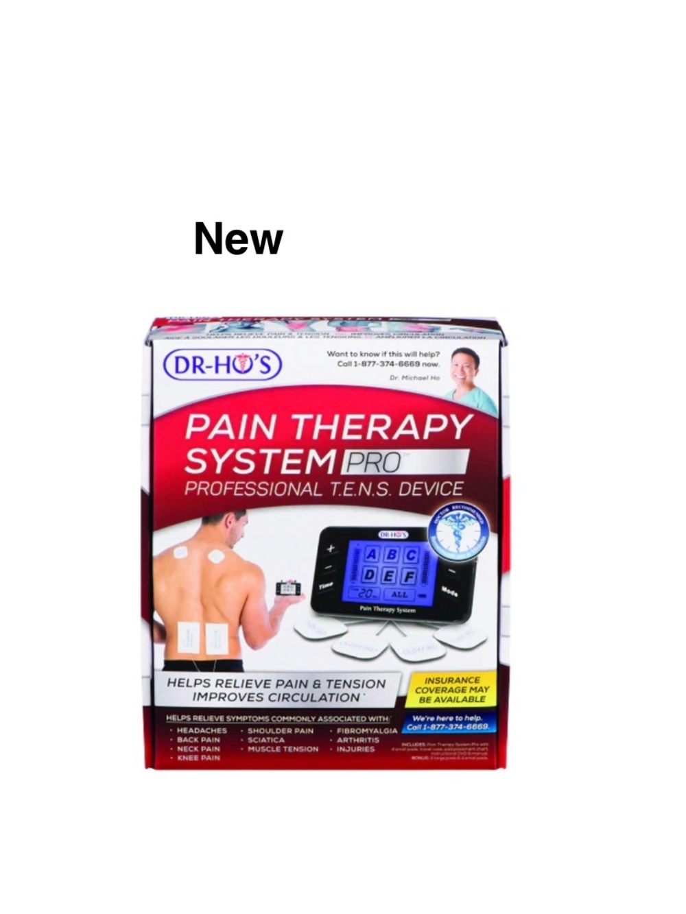 New DR-HO's Pain Therapy System PRO (TENS)⭐️⭐️⭐️⭐️